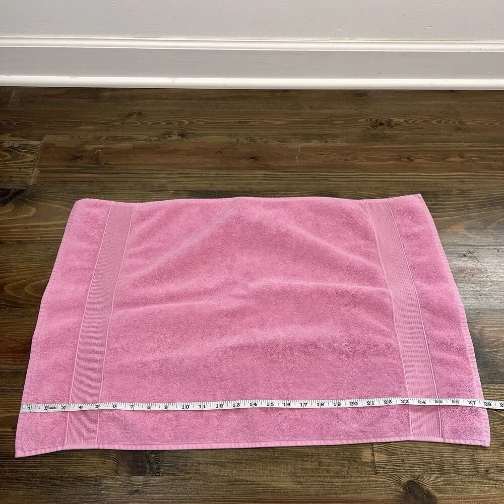Pottery Barn Kids Towel Set 2 Hand Towel & 2 Wash Cloths Pink